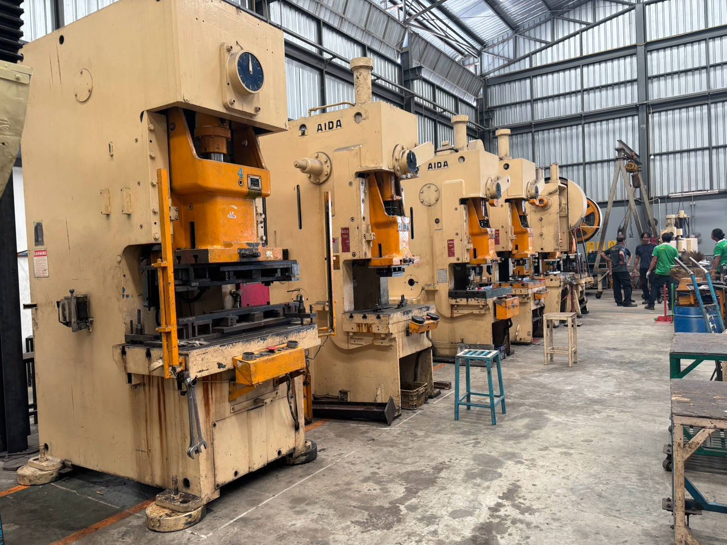 เครื่องปั๊มโลหะ AIDA (Mechanical Power Press)